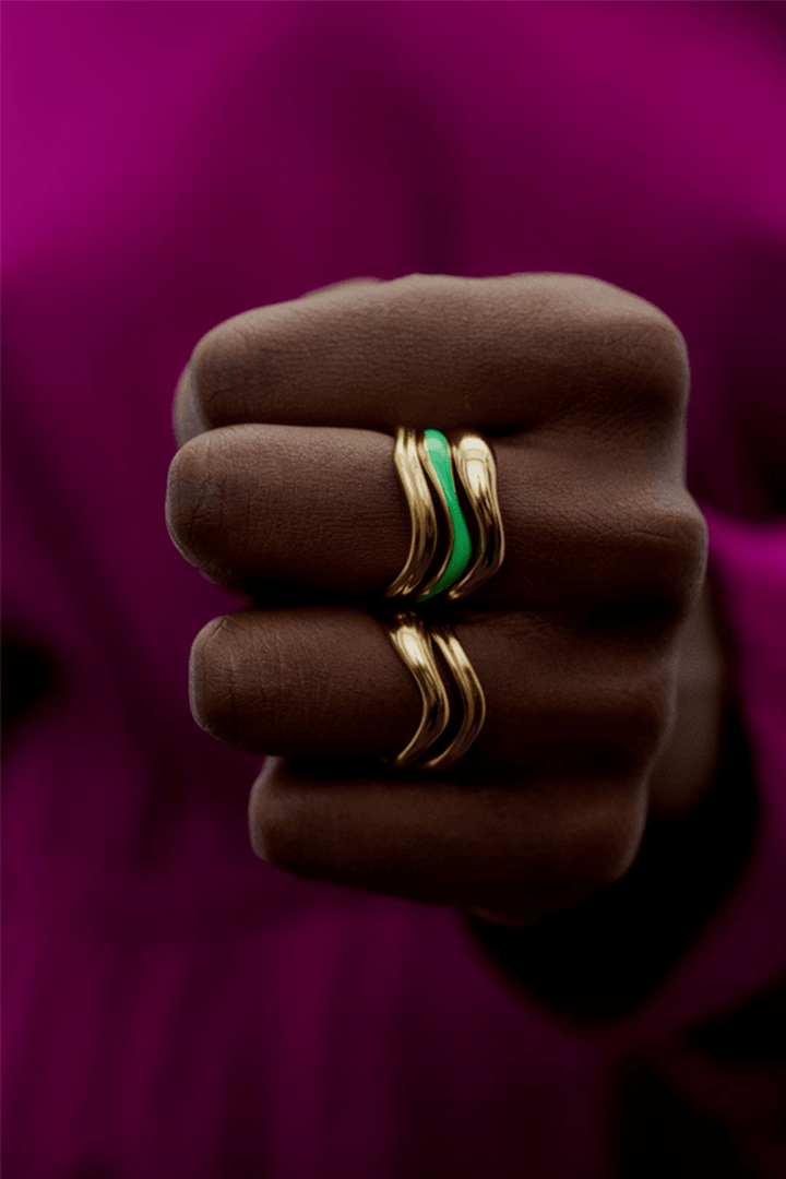 Maria Black Smykker Vayu Ring Gold