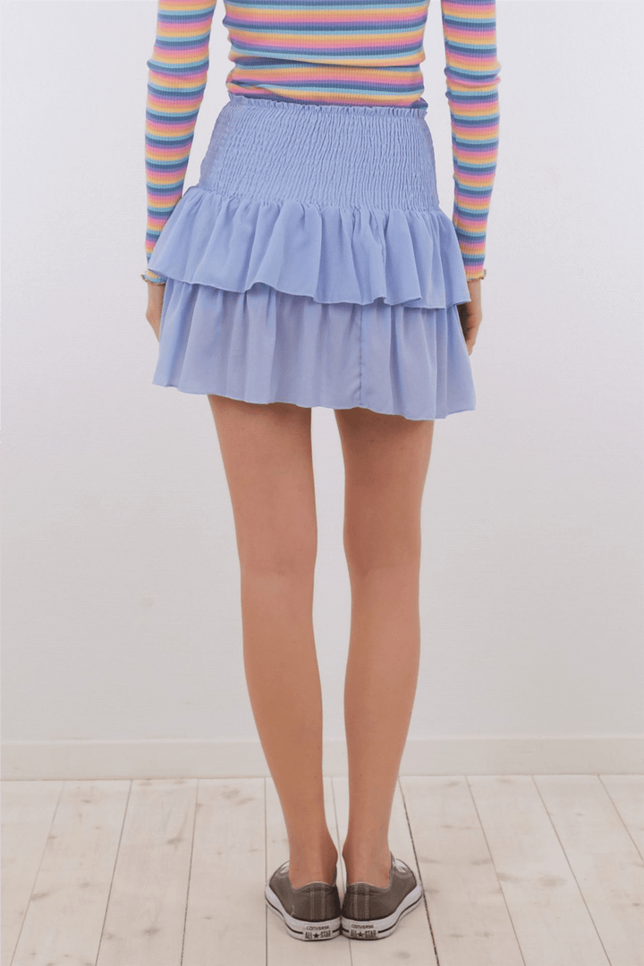 Neo Noir Skjørt Carin Skirt Light Blue