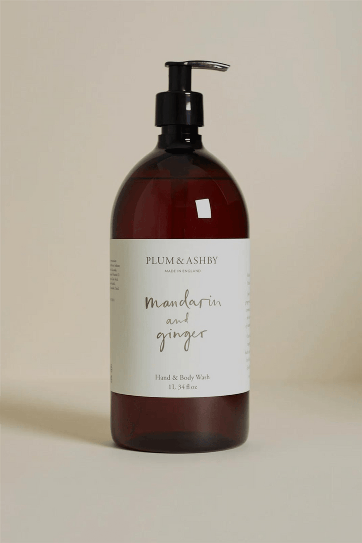 Plum & Ashby Interiør & kosmetikk Mandarin & Ginger Hand & Body Wash 1 ltr