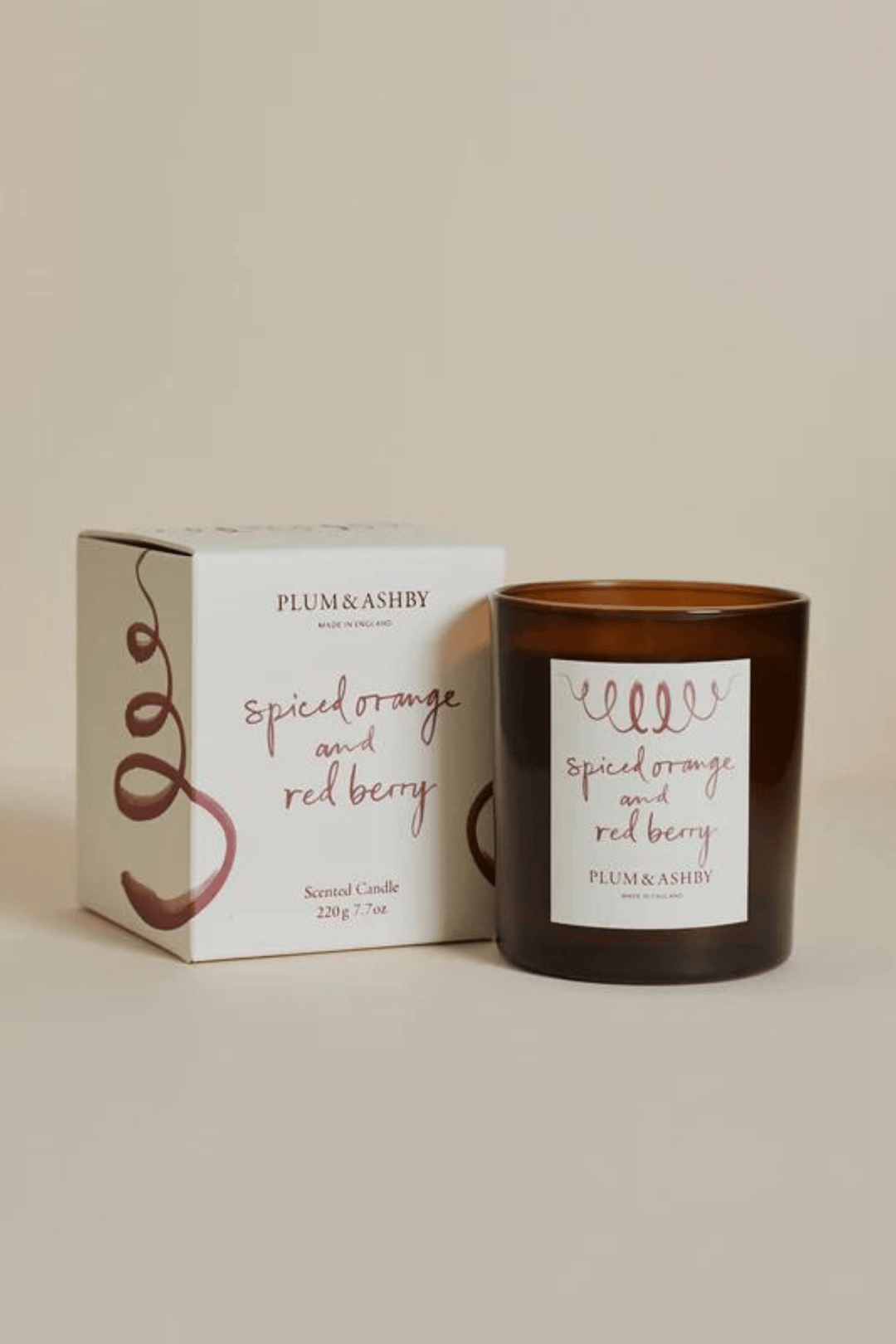 Plum & Ashby Interiør & kosmetikk Spiced Orange & Red Berry Candle