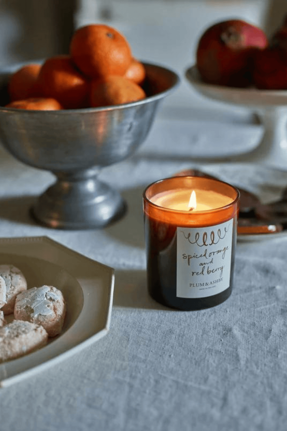 Plum & Ashby Interiør & kosmetikk Spiced Orange & Red Berry Candle