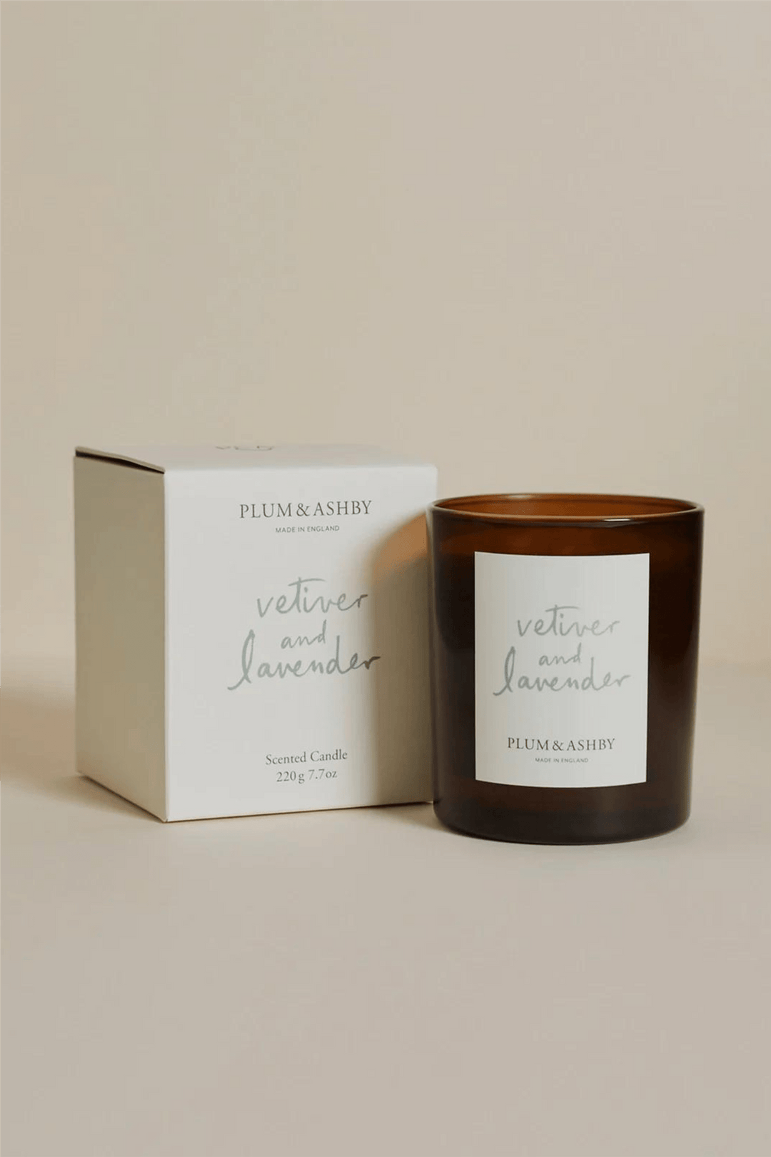 Plum & Ashby Interiør & kosmetikk Vetiver & Lavender Candle