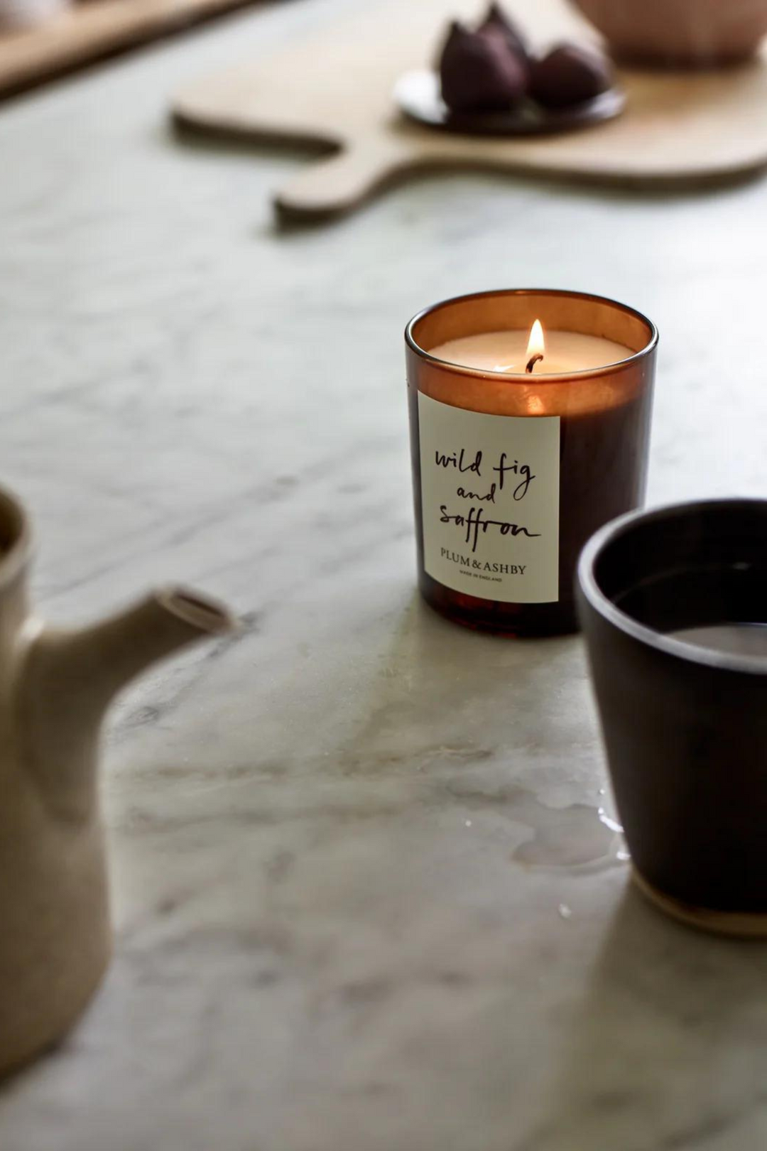 Plum & Ashby Interiør & kosmetikk Wild Fig & Saffron Candle