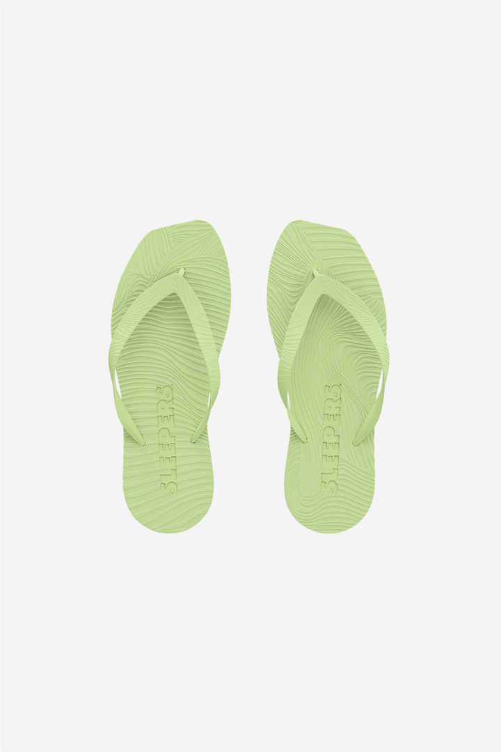 Sleepers Sko Tapered Platform Sap Green