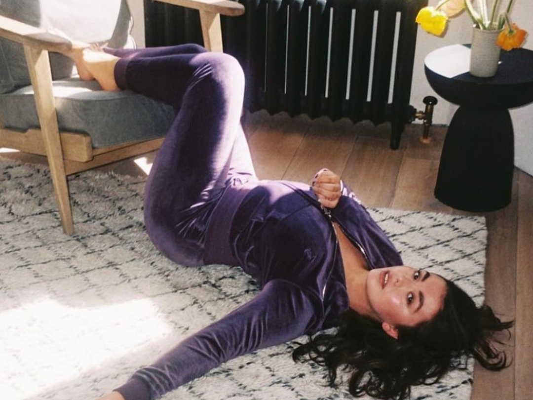 THE VELOUR TRACKSUIT IS BACK