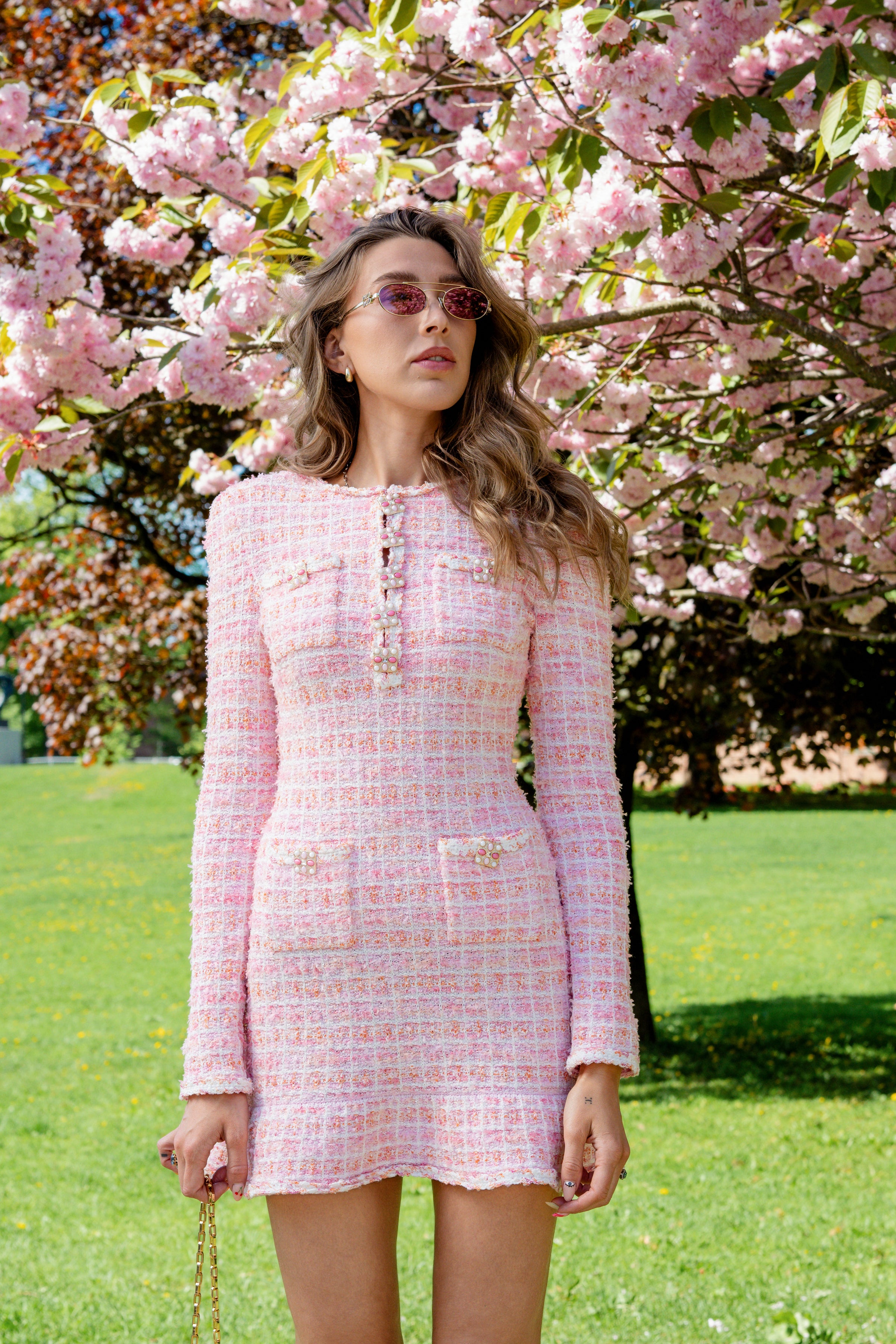 Self-Portrait antrekk 4: Pink Check