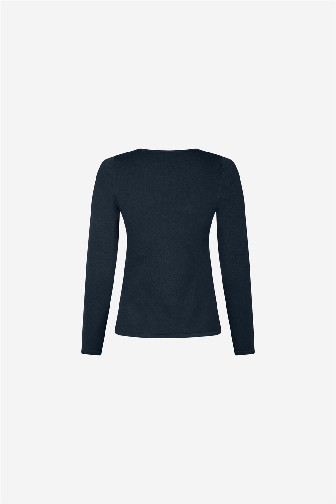 Teller Knit Blouse Black