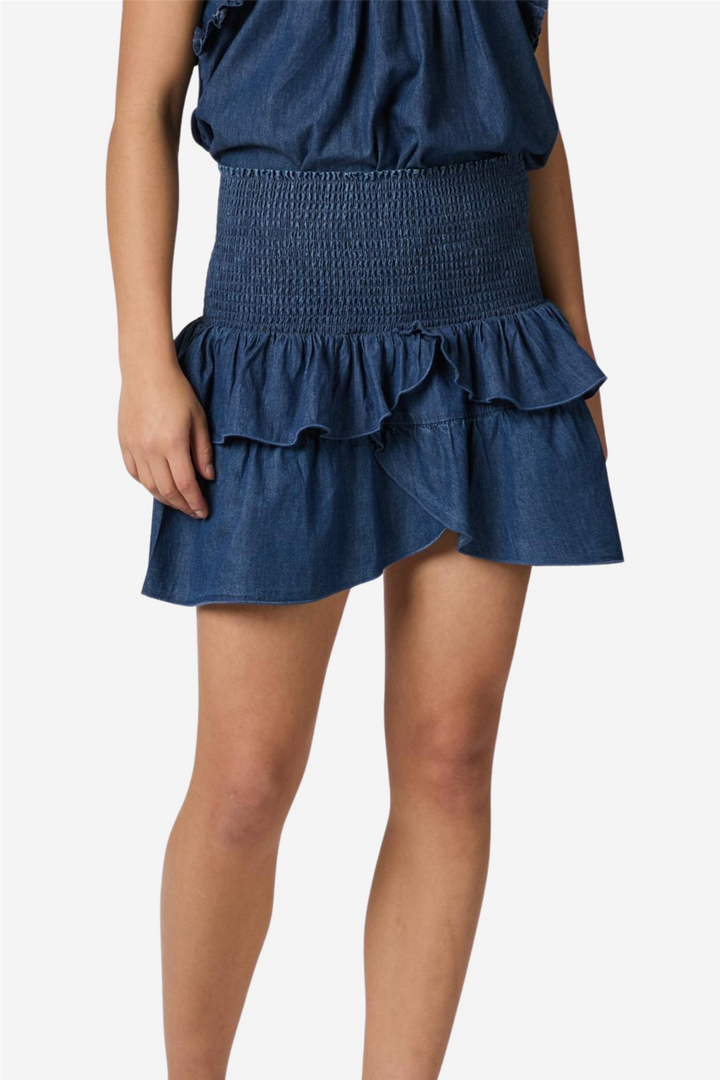 Carin Denim Skirt Blue