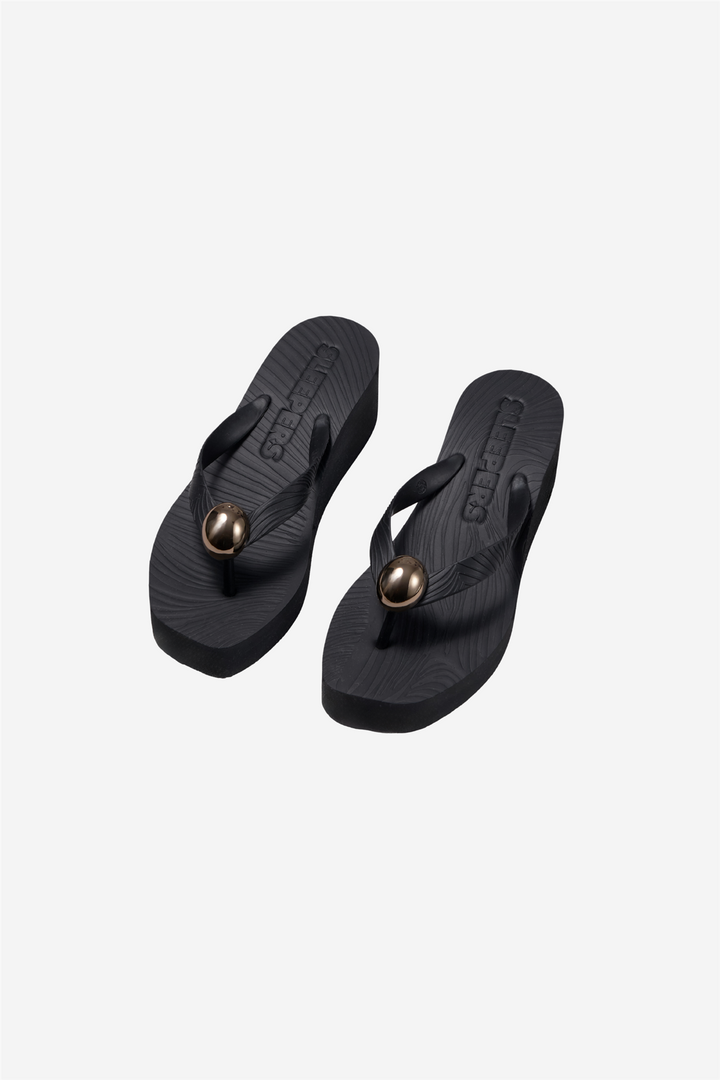 High Platform Pearl Paris Black