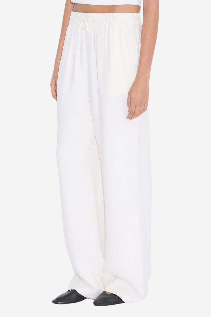 Summer Relaxed Trousers Off White