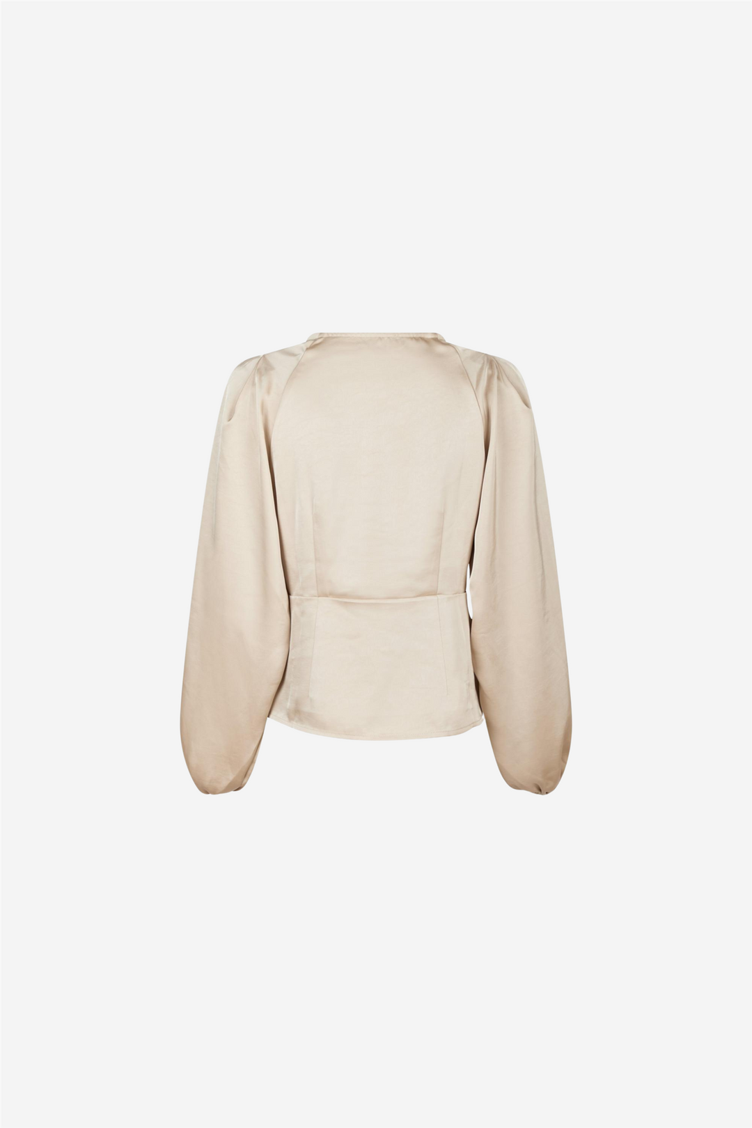 Istana Heavy Sateen Bloouse Champagne