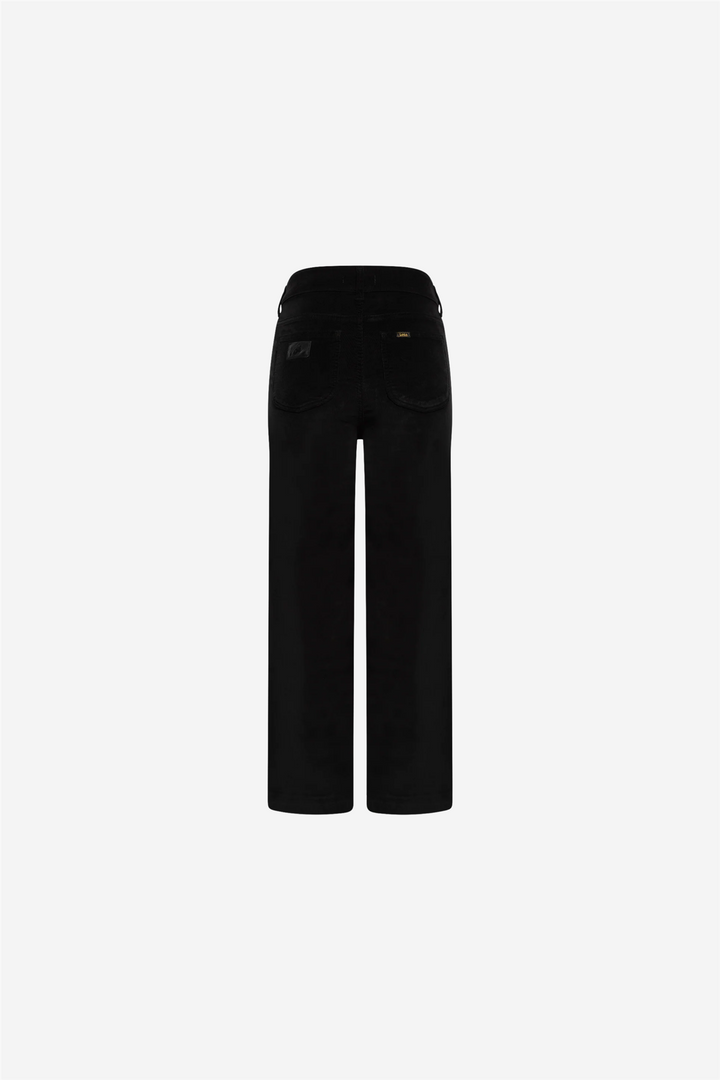 Palazzo Mistral Shiny Cord Black