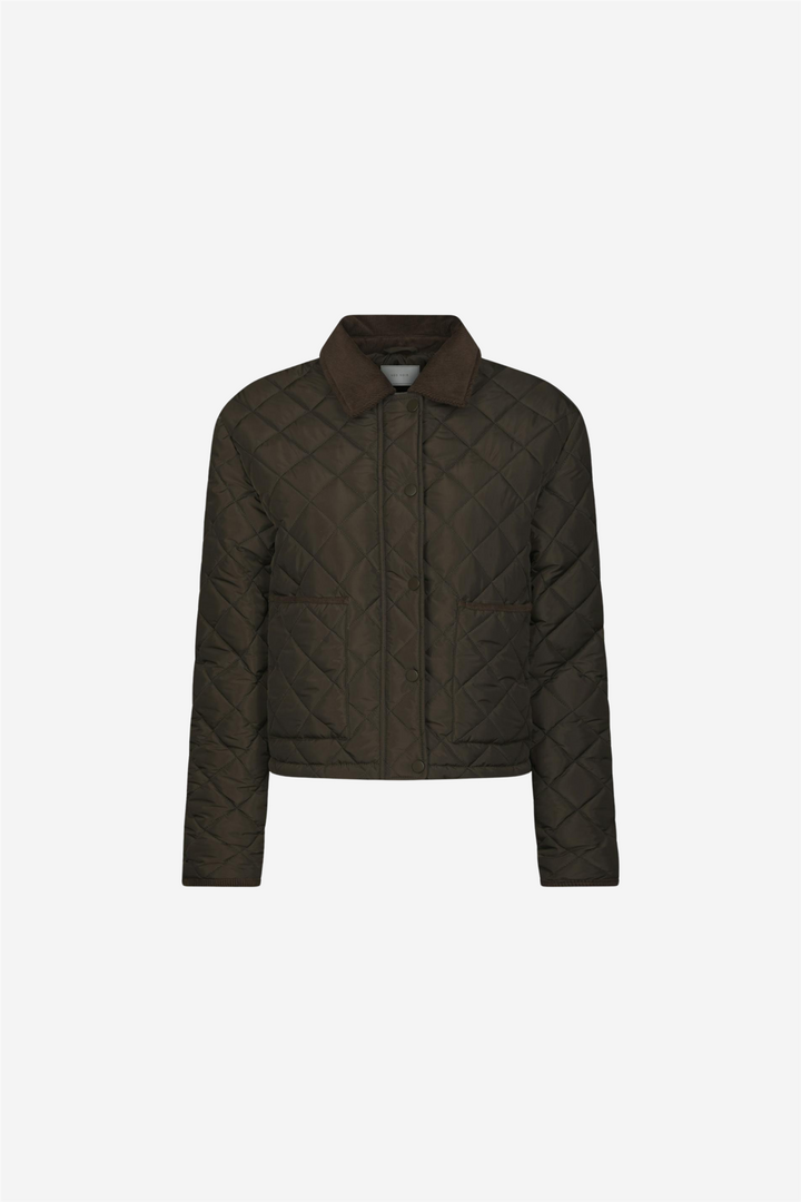 Kanya Quilt Jacket Khaki