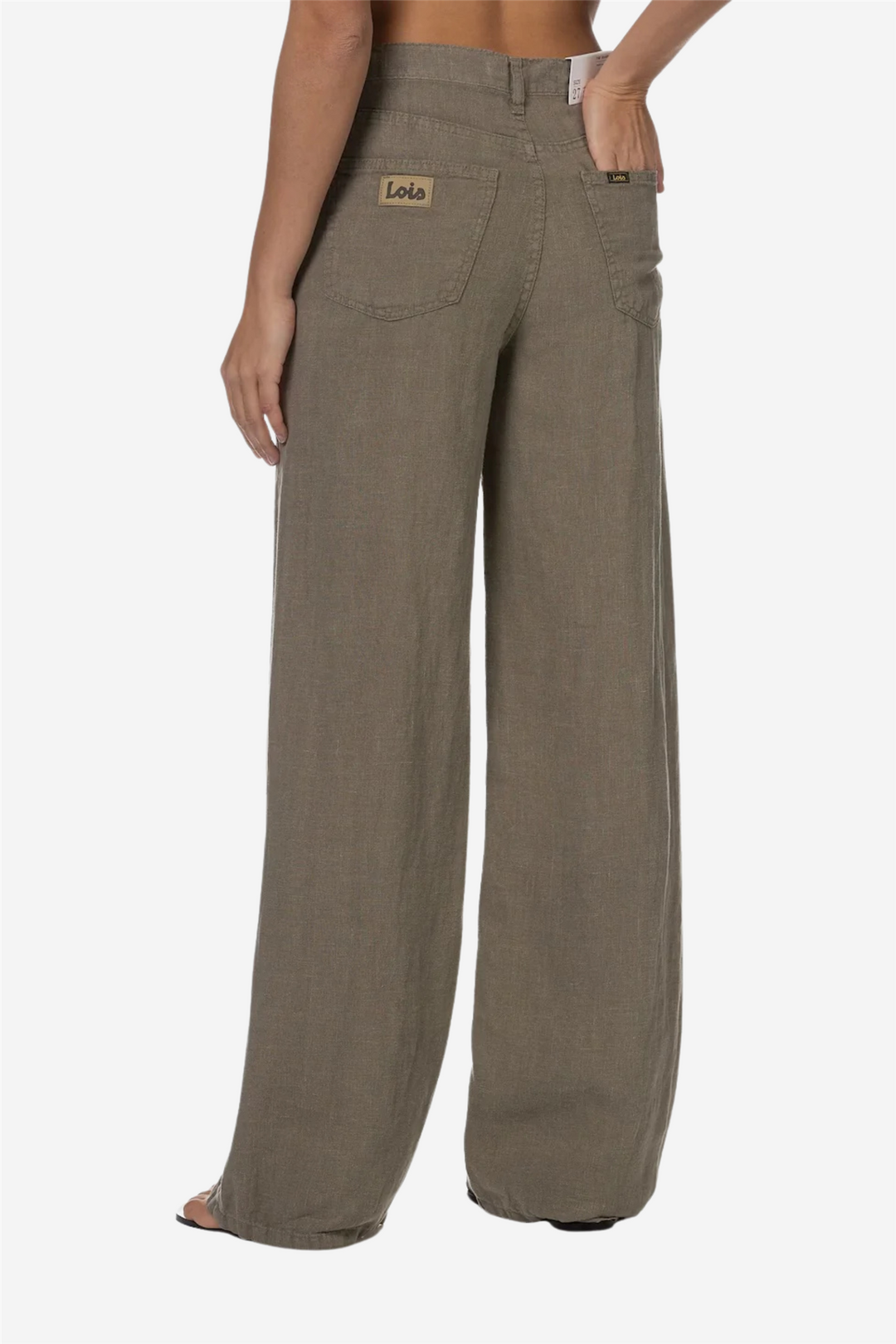 Skater Loose-Z Linen Colour Hedge Green