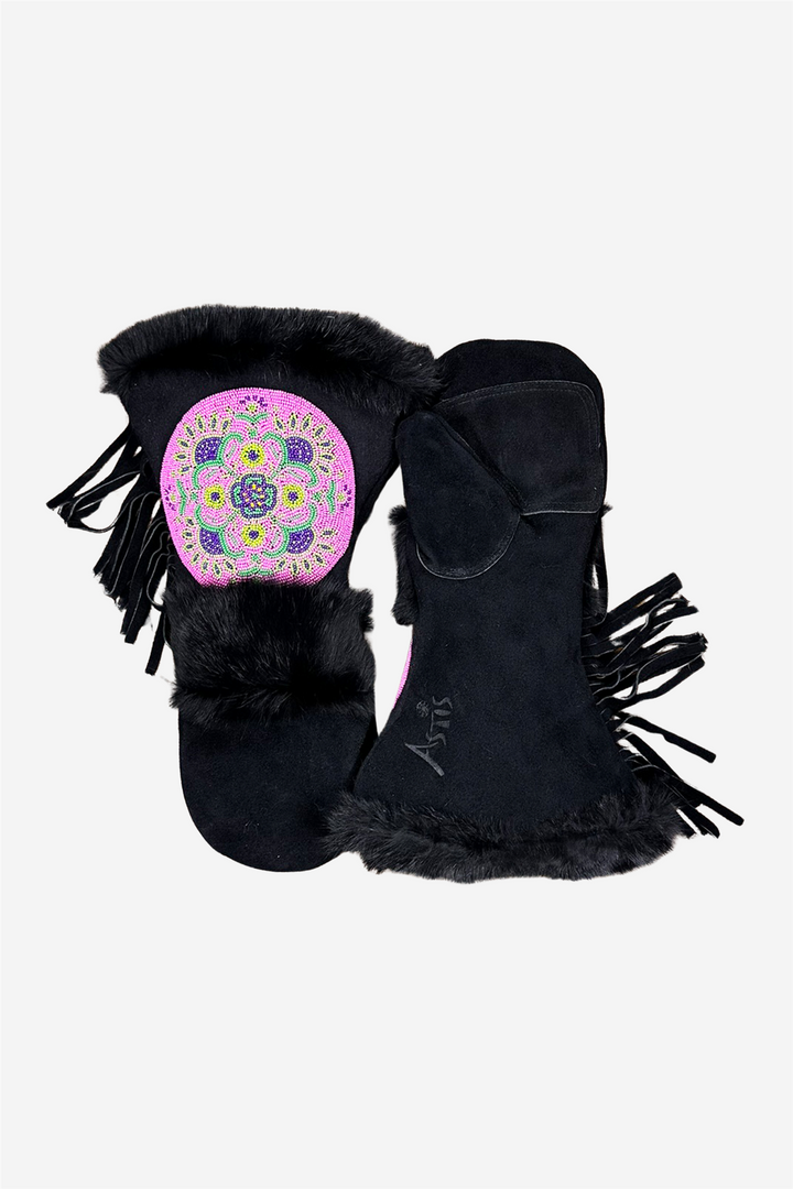 Bonita leather mittens