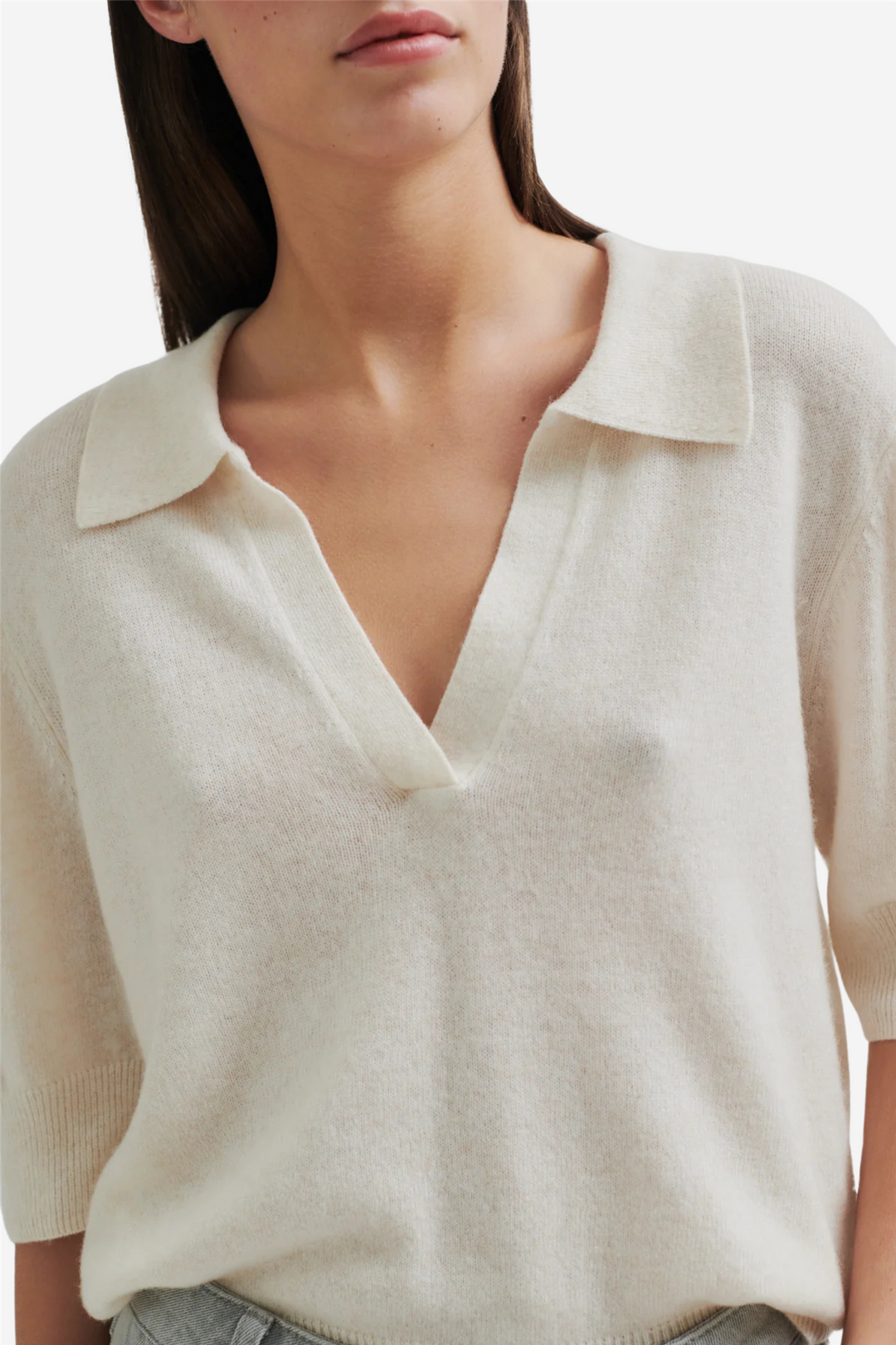 Vilena Knit White Alyssum