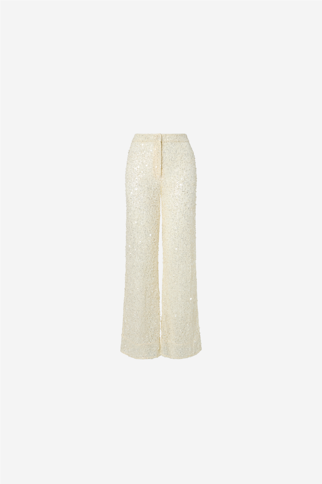 Pamela Embellished Lace Trousers Pearl