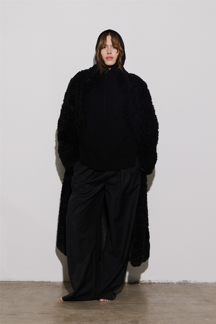 Vinje Coat Black