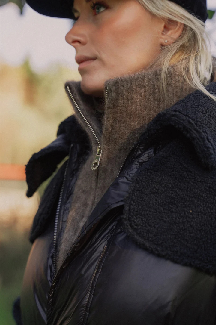 Annie Combo Jacket Black