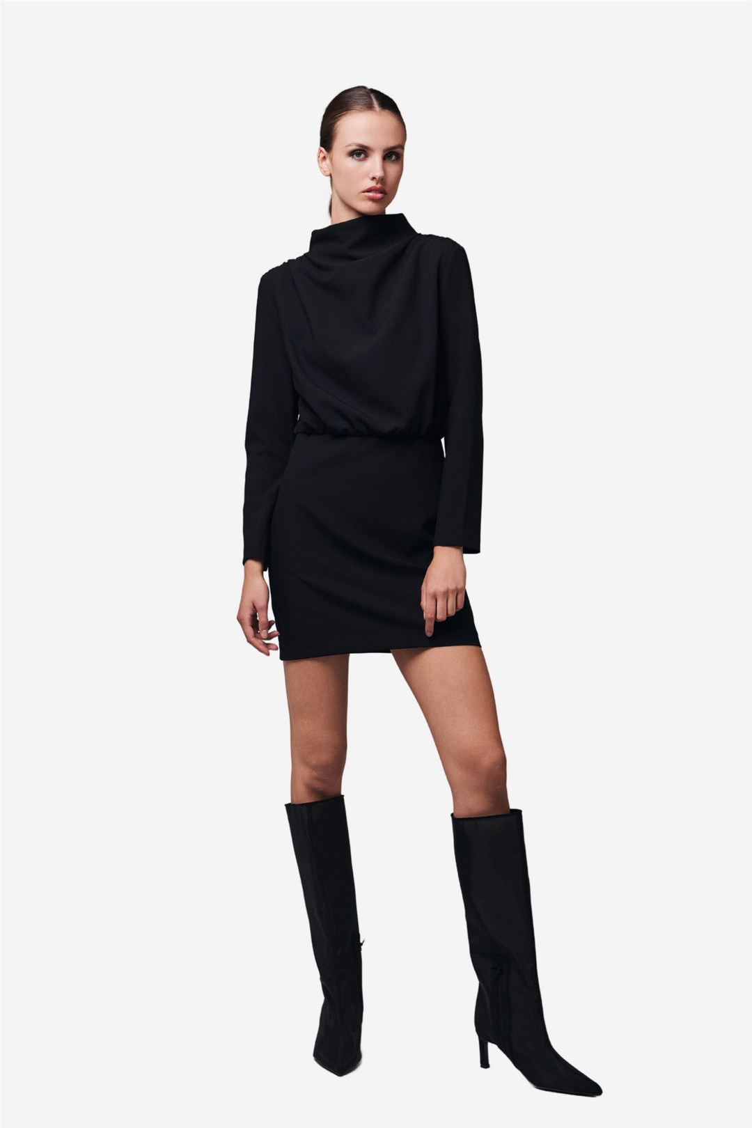 Beverly Short Dress Black