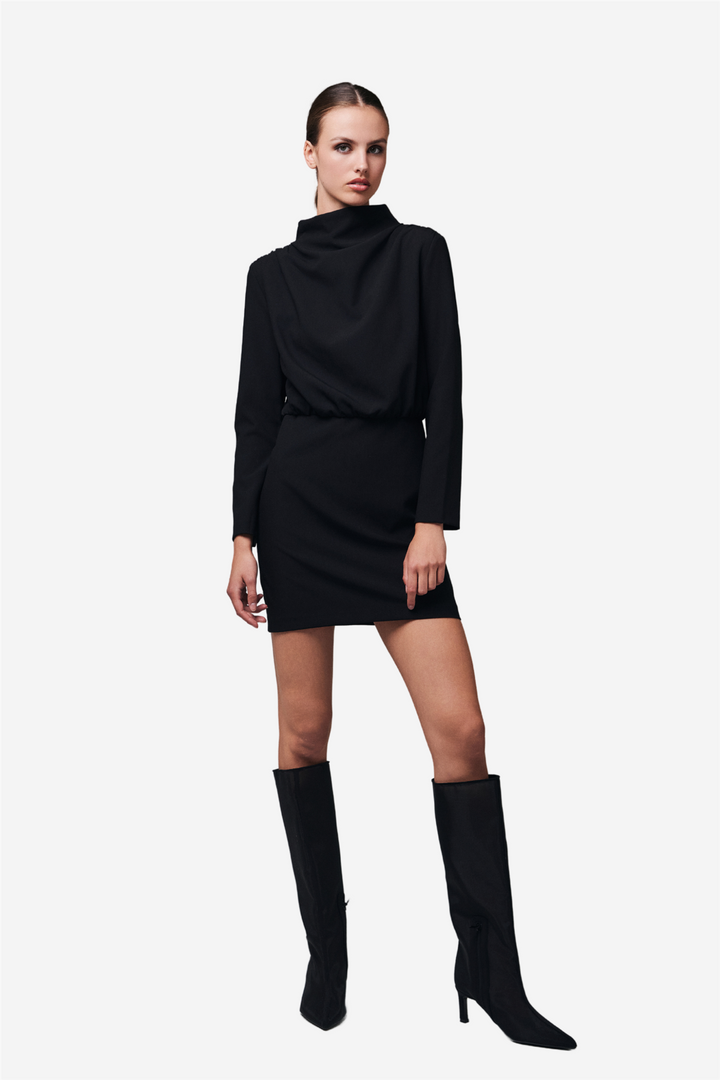 Beverly Short Dress Black