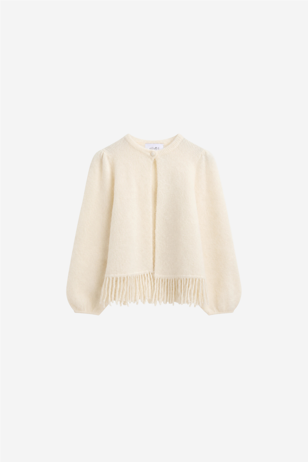 Anita Chunky Cardigan Bright White