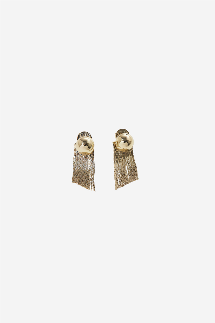 TINY MEDUSA STUDS GOLD