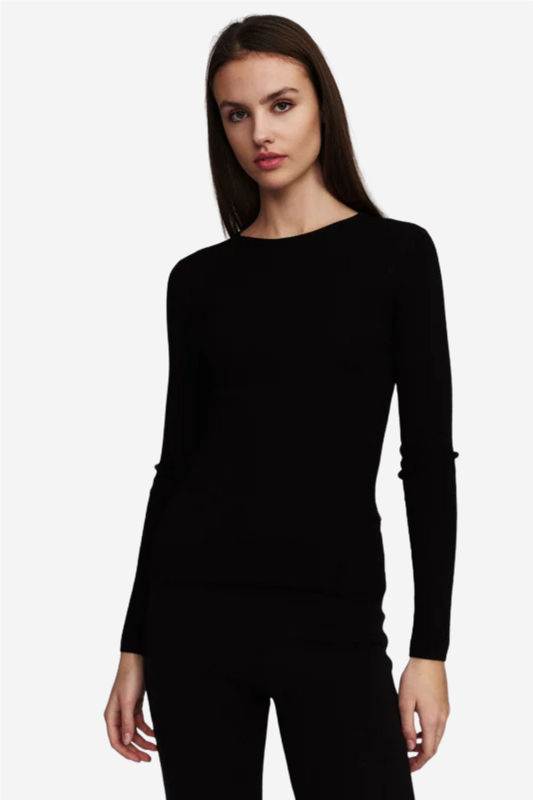 Lyla Merino Sweater Black