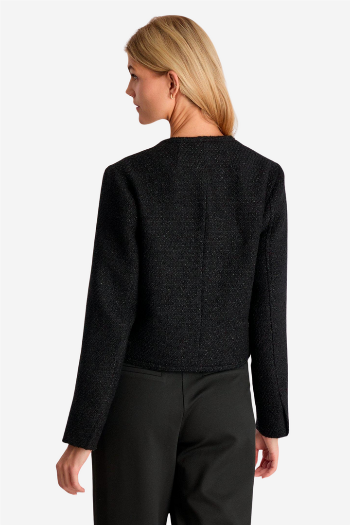 Manua Boucle Jacket Black