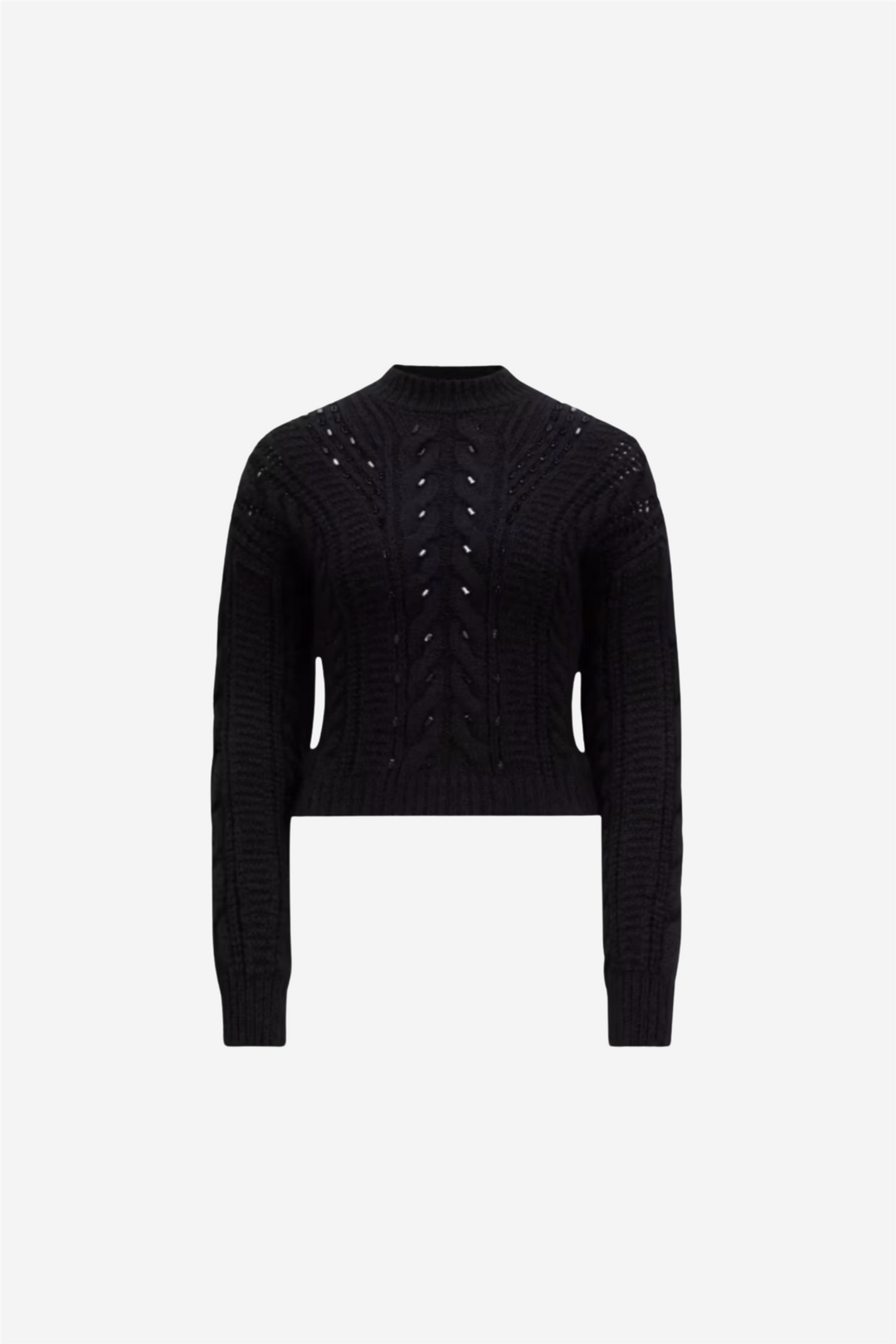 Dolcevita Wool Sweater Black