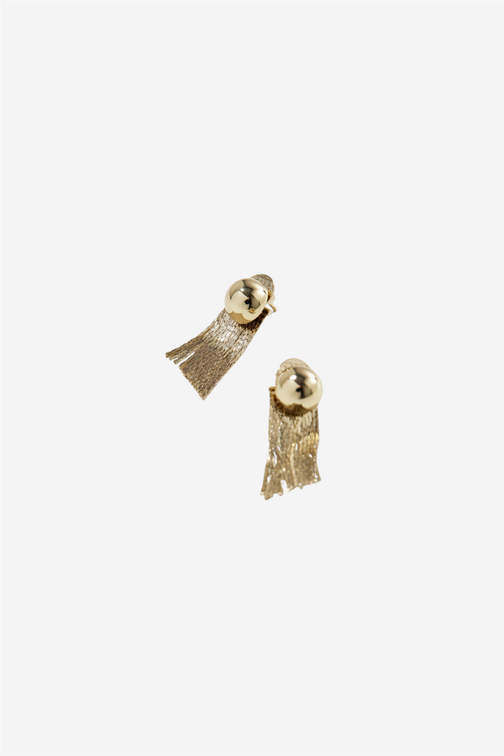 TINY MEDUSA STUDS GOLD
