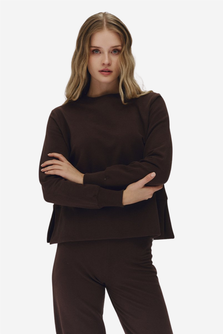 Sadie Sweater Dark Brown