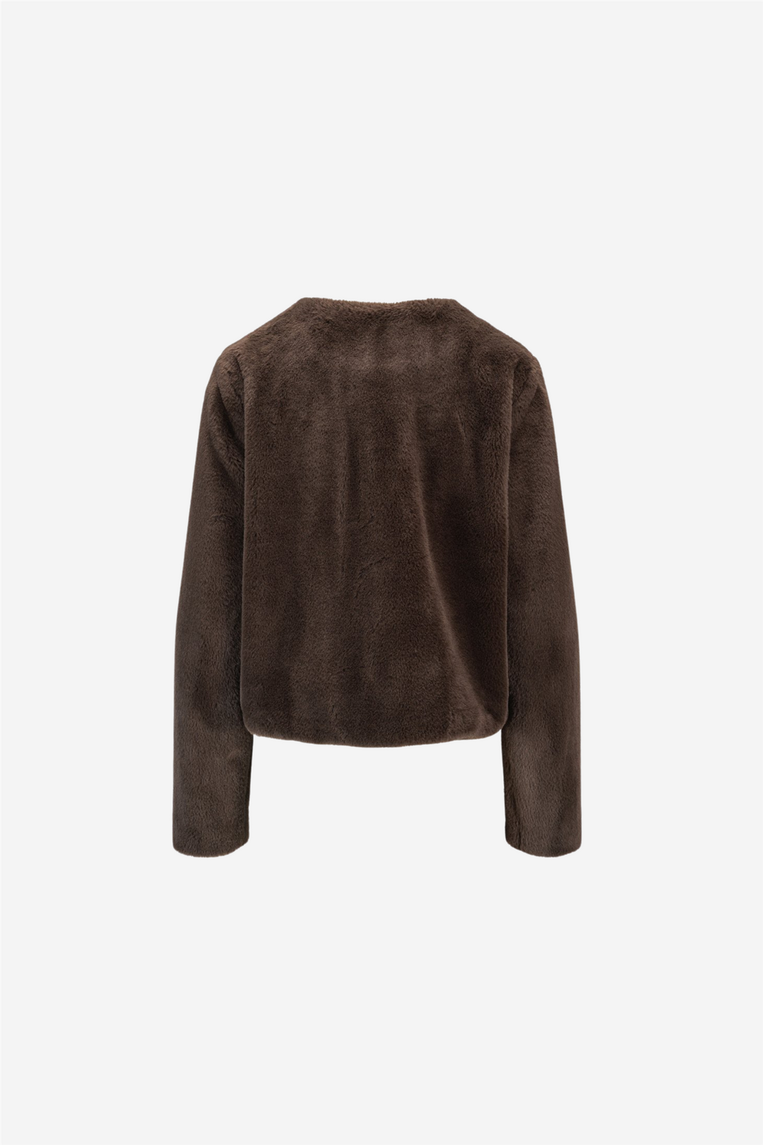 Carro Fake Fur Jacket Brown