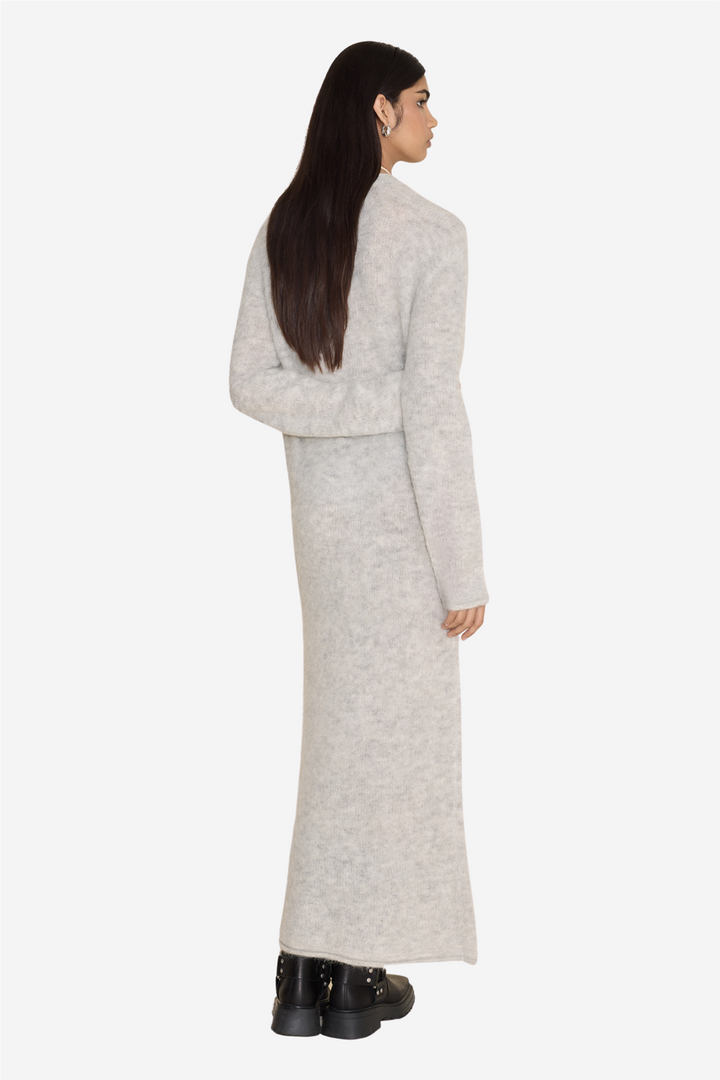 Tine Light LS Dress Lt. Grey