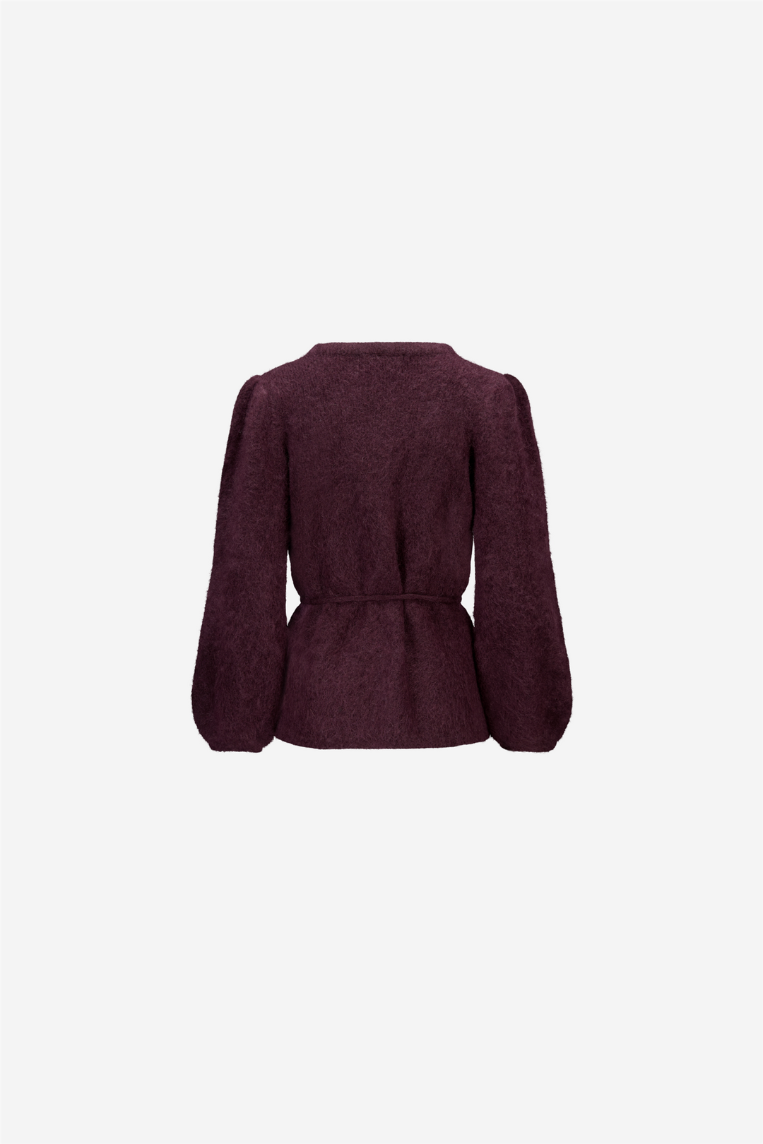 Fredrikke Chunky Cardigan Red Wine