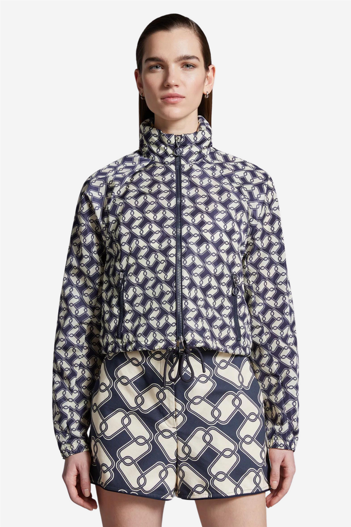 Marpessa Hooded Jacket Aqua