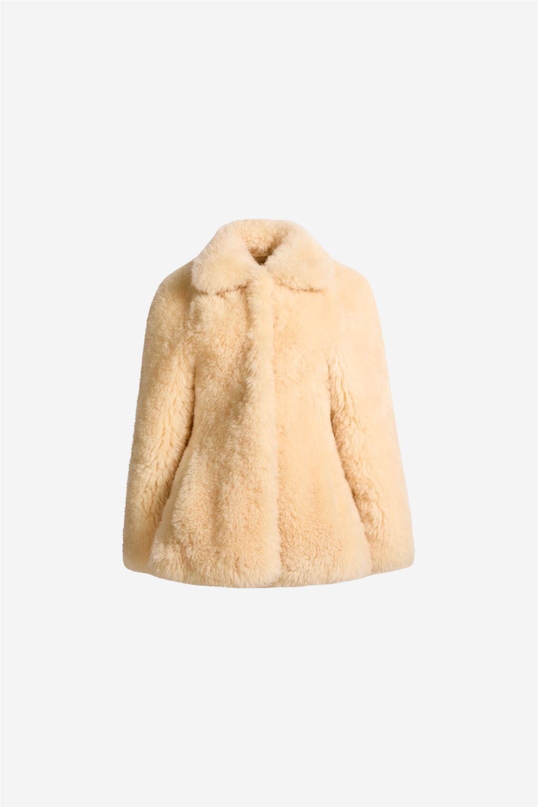 Maeve Shearling Jacket Butter Cream