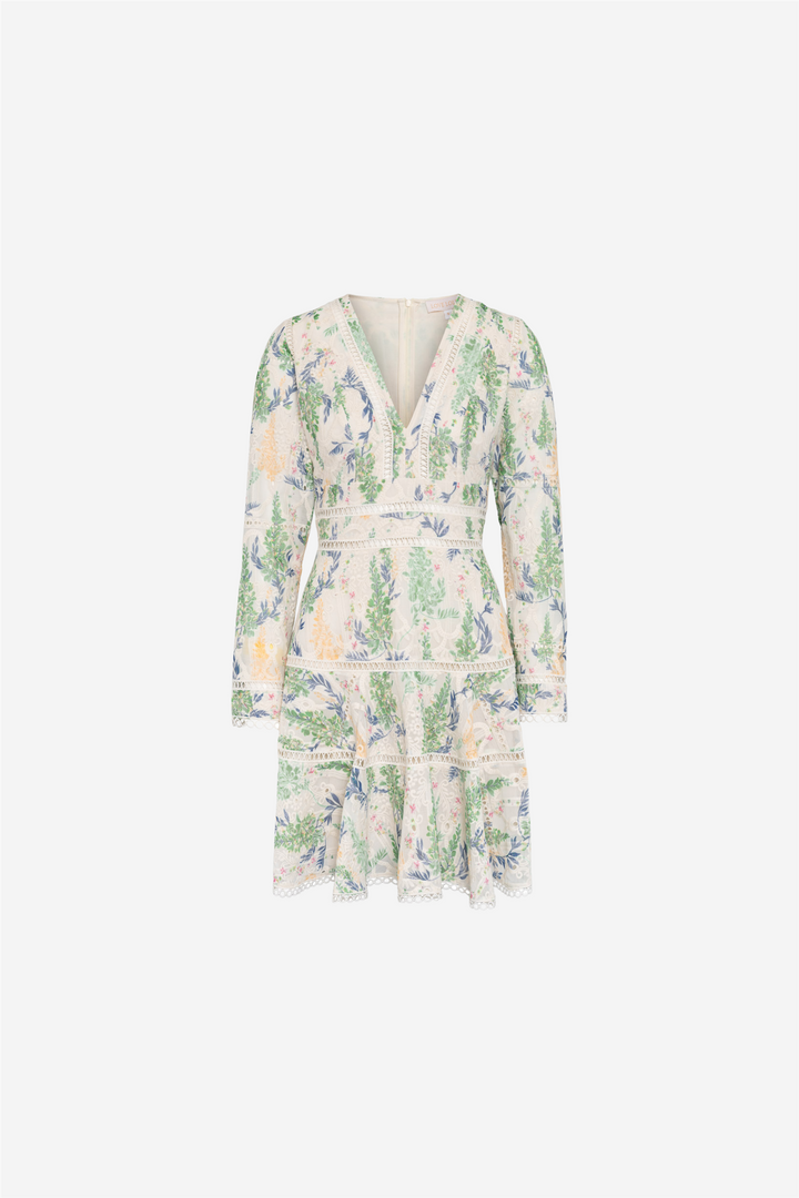 Ellie Mini Dress Forest Floral