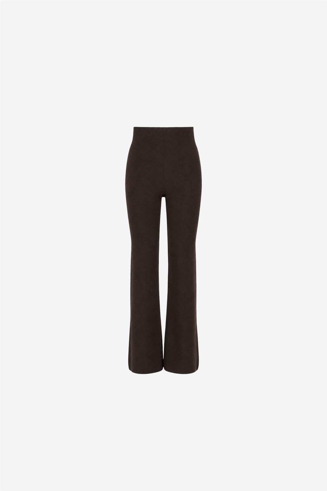 Evi Merino Pants Dark Brown