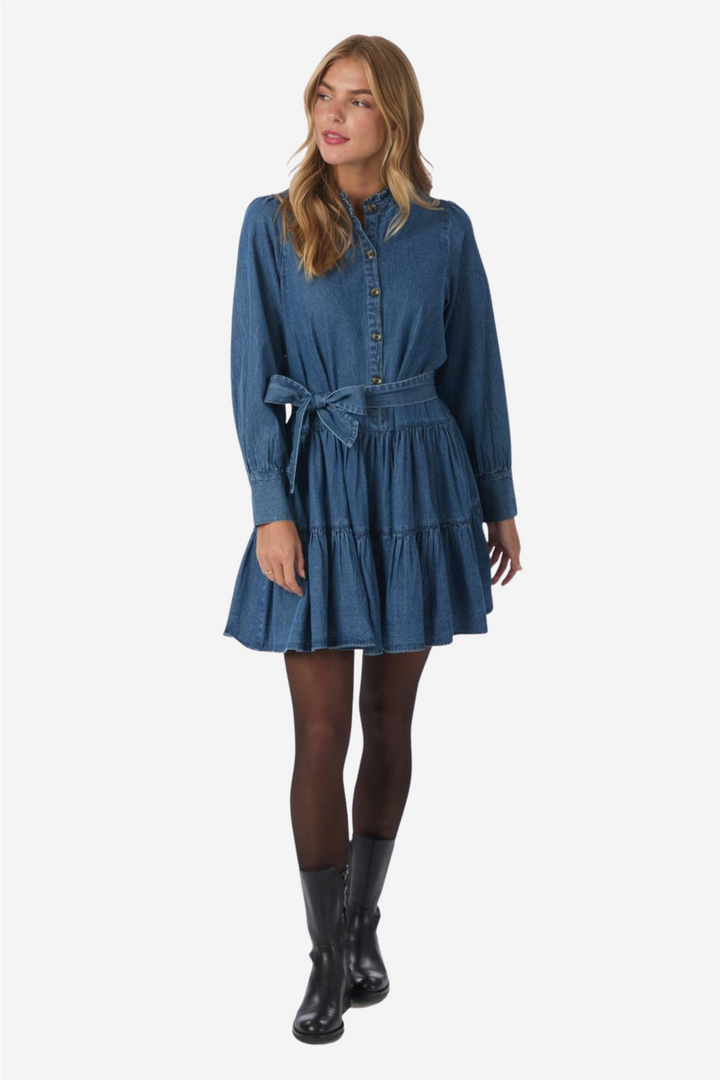 Latifana Denim Dress Blue