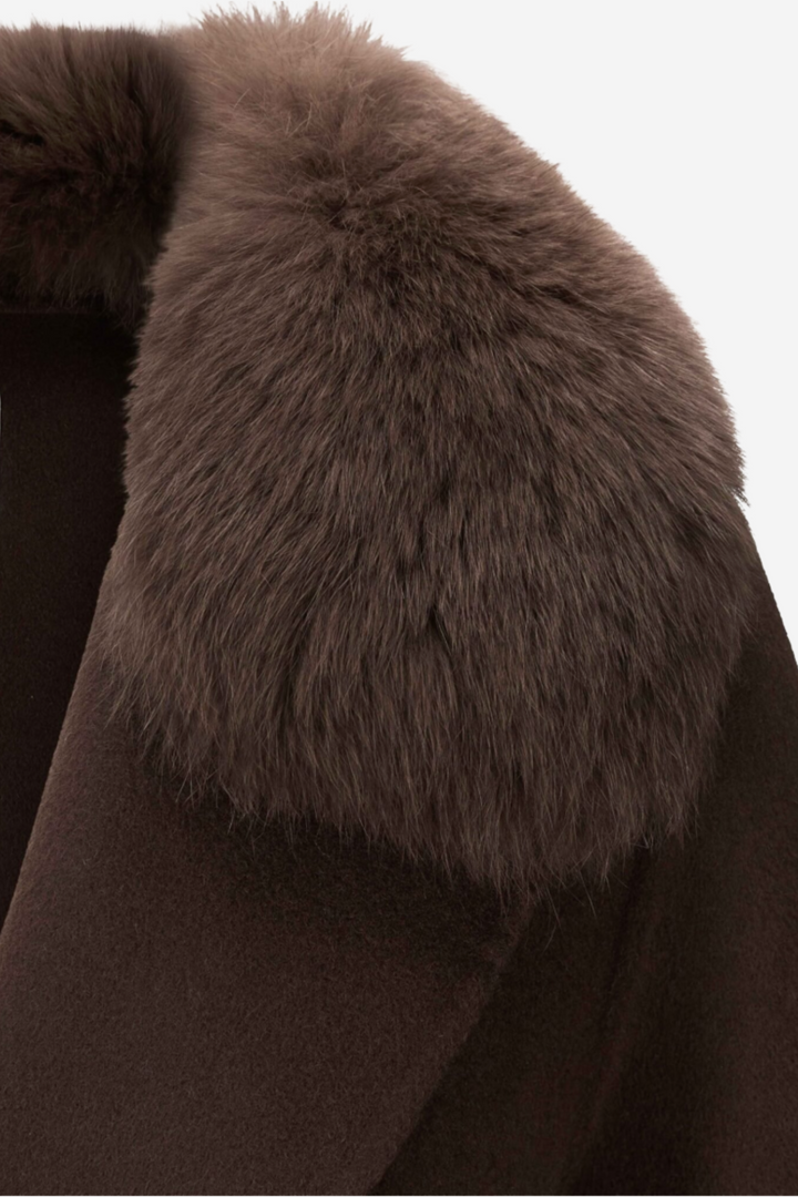 Marta Coat Brown