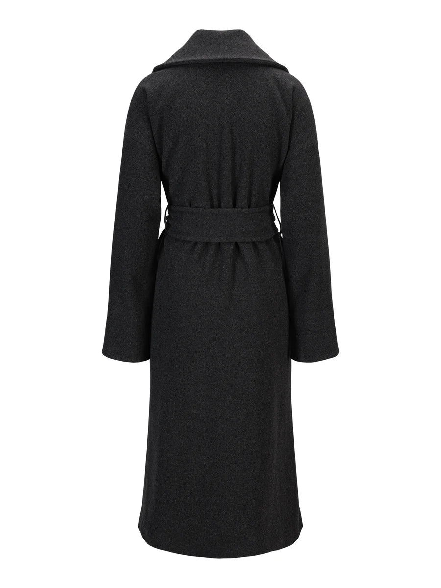 Adele Coat Dark Gray