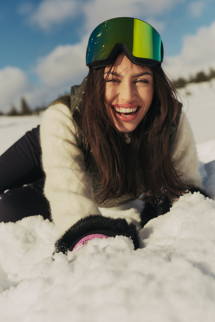 ella's ski goggles black