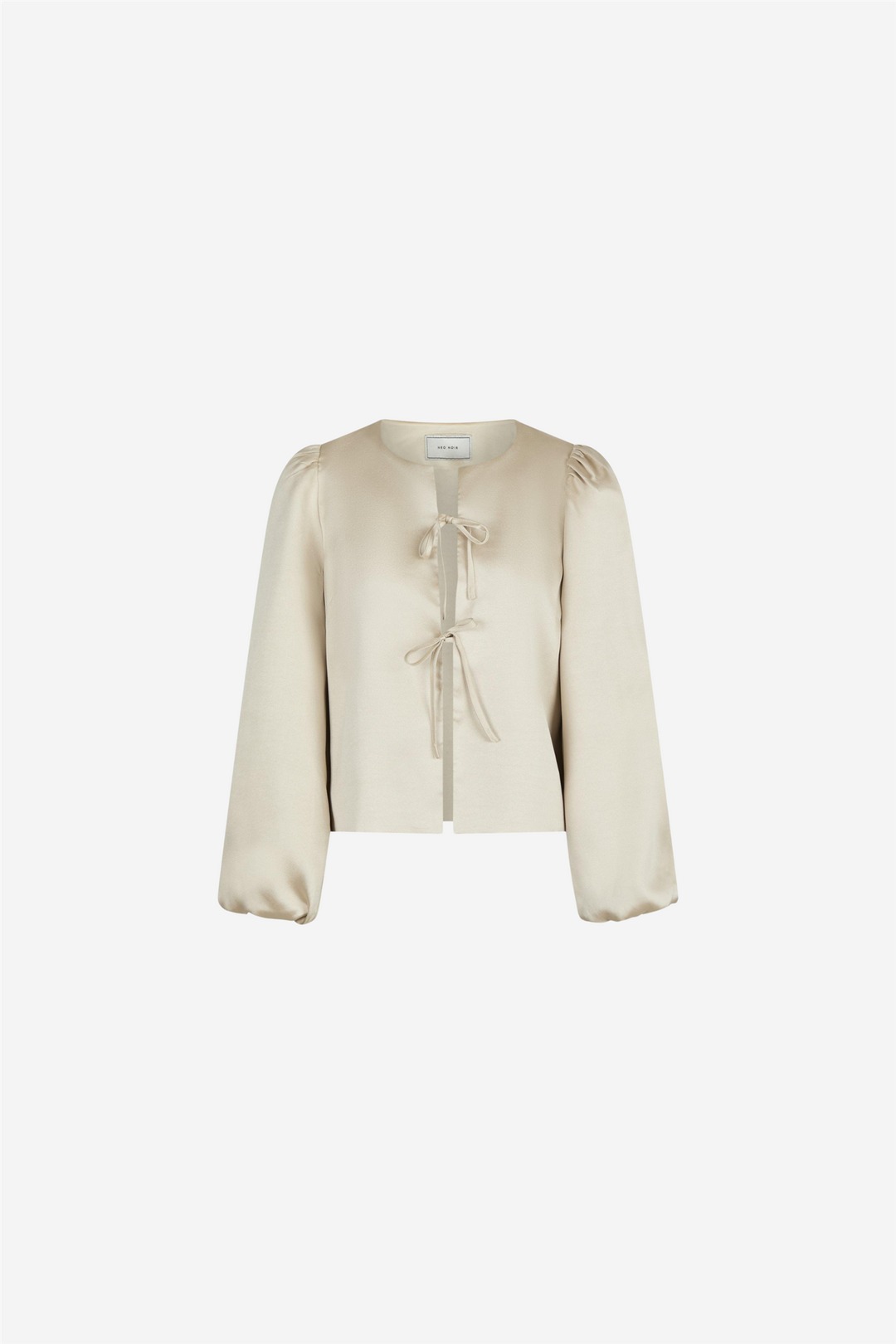 Daliska Dull Satin Blouse Sand
