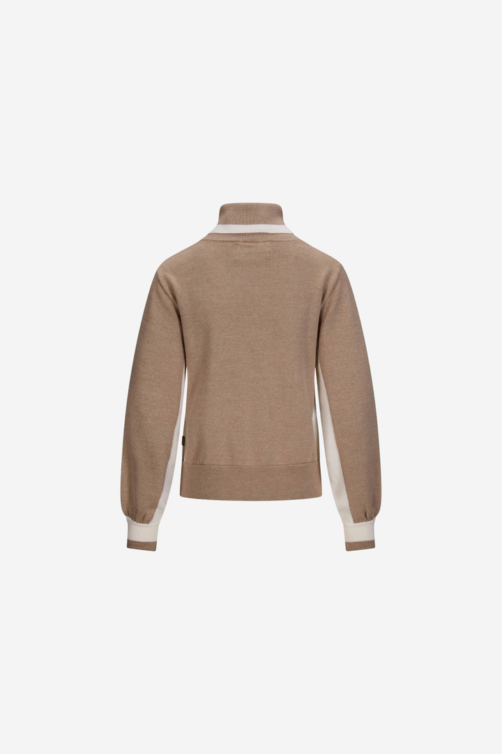 Maud Merino Sweater Beige Melange