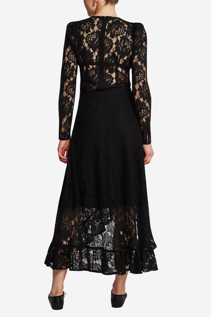 Lace Top Black