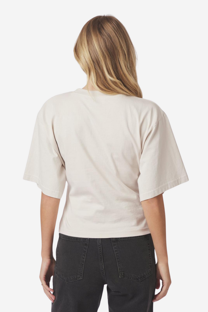 Asha Boxy Tee Ivory