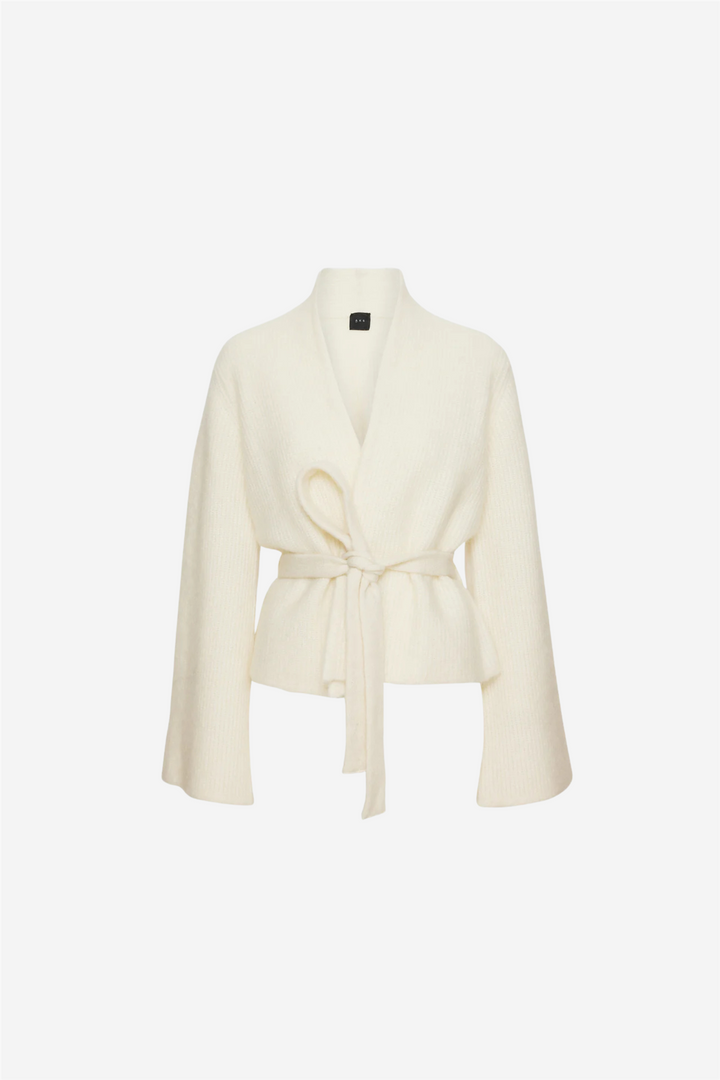 Lila Mohair Cardigan Eggshell