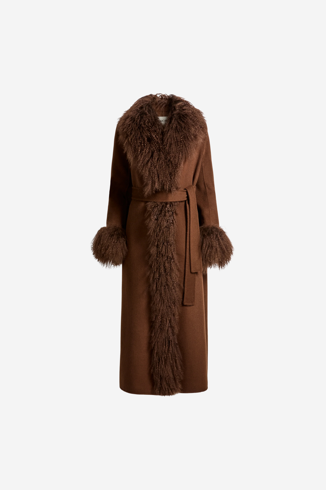 Lola Mongolian Coat Brown