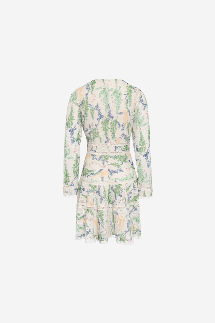 Ellie Mini Dress Forest Floral